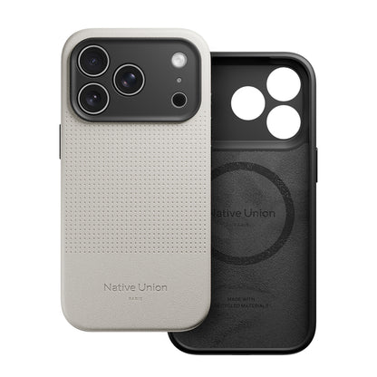 iPhone 17 Pro Kılıf M-safe Şarj Özellikli Deri Dokulu Native Union 2025 Active Serisi Kılıf