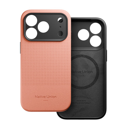 iPhone 17 Pro Kılıf M-safe Şarj Özellikli Deri Dokulu Native Union 2025 Active Serisi Kılıf