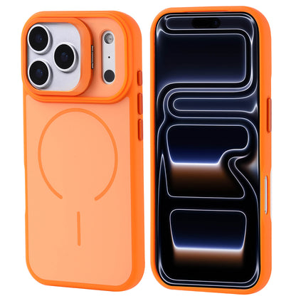 iPhone 17 Pro Kılıf M-safe Şarj Özellikli Kamera Standlı Zore Notron Kılıf