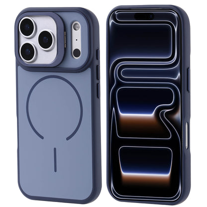 iPhone 17 Pro Kılıf M-safe Şarj Özellikli Kamera Standlı Zore Notron Kılıf