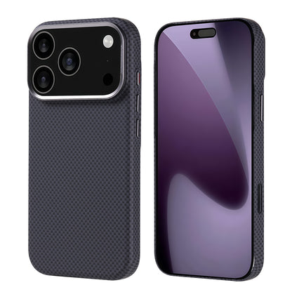 iPhone 17 Pro Kılıf M-safe Şarj Özellikli Karbon Fiber Görünümlü Zore Nekst Kılıf