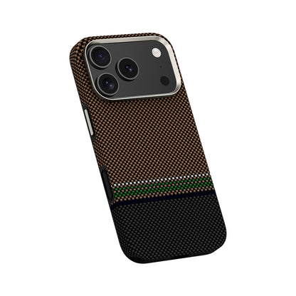 iPhone 17 Pro Kılıf M-safe Şarj Özellikli Karbon Fiber Tasarımlı Benks Prestige ArmorPro Kevlar Kılıf
