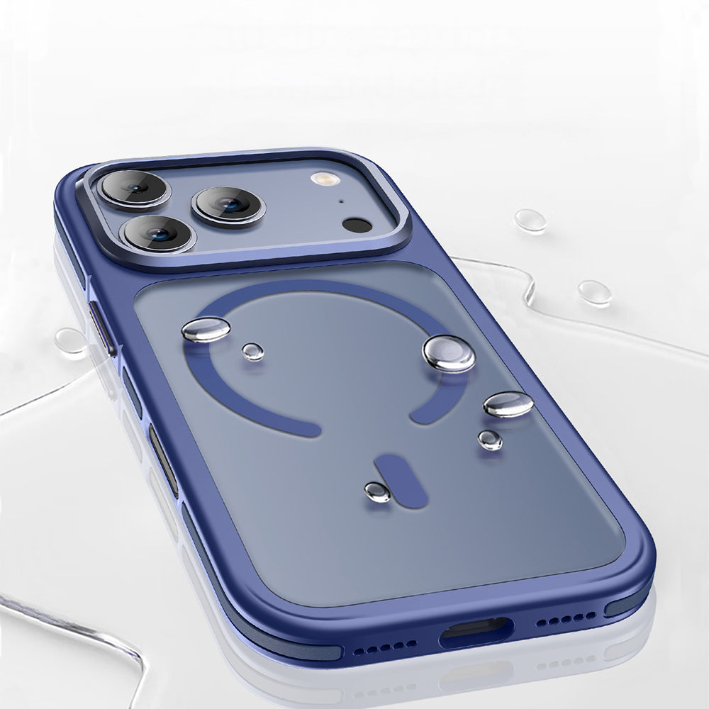 iPhone 17 Pro Kılıf M-safe Şarj Özellikli Mat Görünümlü Wlons Vevo Kılıf