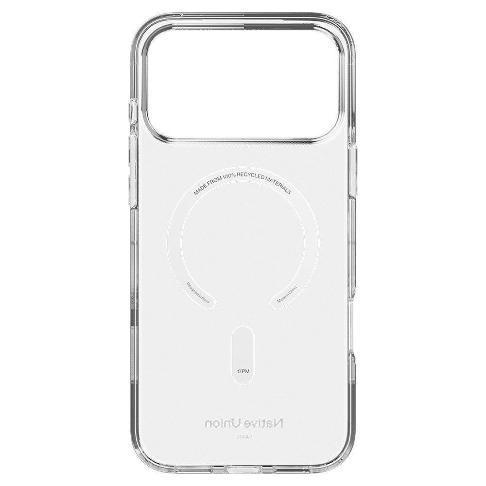 iPhone 17 Pro Kılıf M-safe Şarj Özellikli Native Union RE Clear Serisi Kılıf
