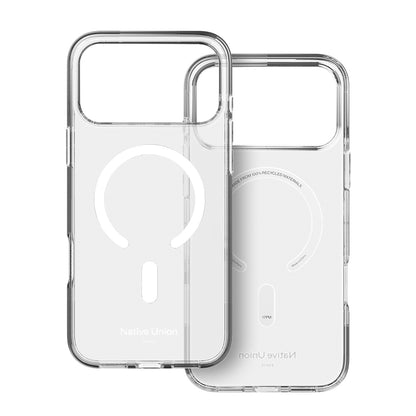 iPhone 17 Pro Kılıf M-safe Şarj Özellikli Native Union RE Clear Serisi Kılıf