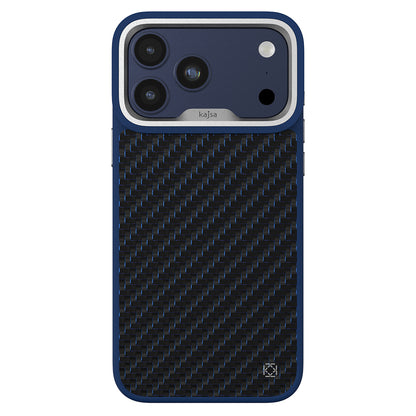 iPhone 17 Pro Kılıf M-safe Şarj Özellikli O-Ring Kajsa Carbon Fiber Serisi Kılıf