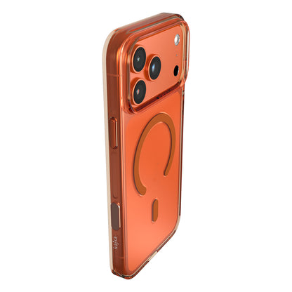 iPhone 17 Pro Kılıf M-safe Şarj Özellikli O-Ring Şeffaf Kajsa Trans Shield Serisi Kılıf