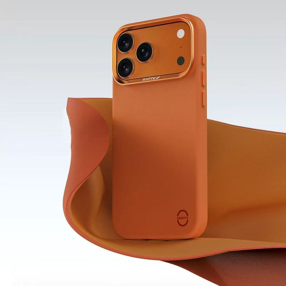 iPhone 17 Pro Kılıf M-Safe Şarj Özellikli Polimerik Deri Raptic Urban Nano Kılıf