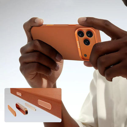 iPhone 17 Pro Kılıf M-Safe Şarj Özellikli Polimerik Deri Raptic Urban Nano Kılıf