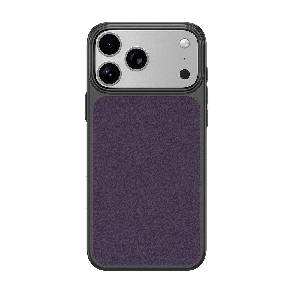iPhone 17 Pro Kılıf M-Safe Şarj Özellikli PU Zore Paris Trexo Sert PC Kılıf