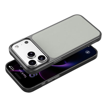 iPhone 17 Pro Kılıf M-Safe Şarj Özellikli PU Zore Paris Trexo Sert PC Kılıf
