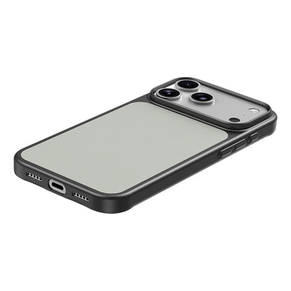 iPhone 17 Pro Kılıf M-Safe Şarj Özellikli PU Zore Paris Trexo Sert PC Kılıf