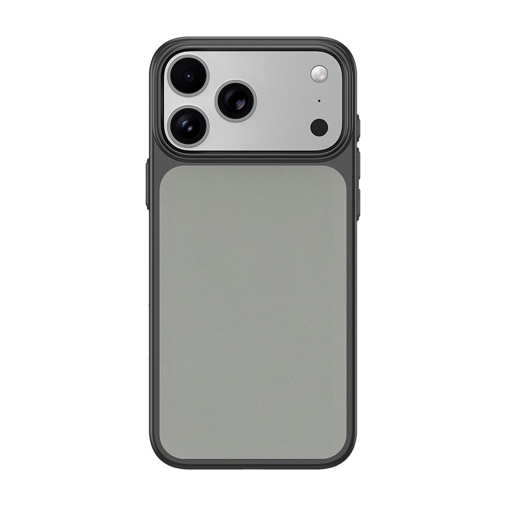 iPhone 17 Pro Kılıf M-Safe Şarj Özellikli PU Zore Paris Trexo Sert PC Kılıf