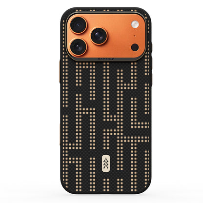 iPhone 17 Pro Kılıf M-safe Şarj Özellikli Raptic Aramid Dual Grid Serisi Kılıf