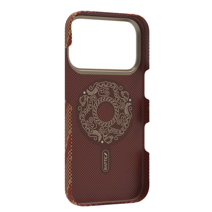 iPhone 17 Pro Kılıf M-safe Şarj Özellikli Raptic Aramid Skin Bionic Serisi Kılıf