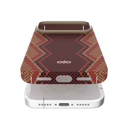 iPhone 17 Pro Kılıf M-safe Şarj Özellikli Raptic Aramid Skin Bionic Serisi Kılıf