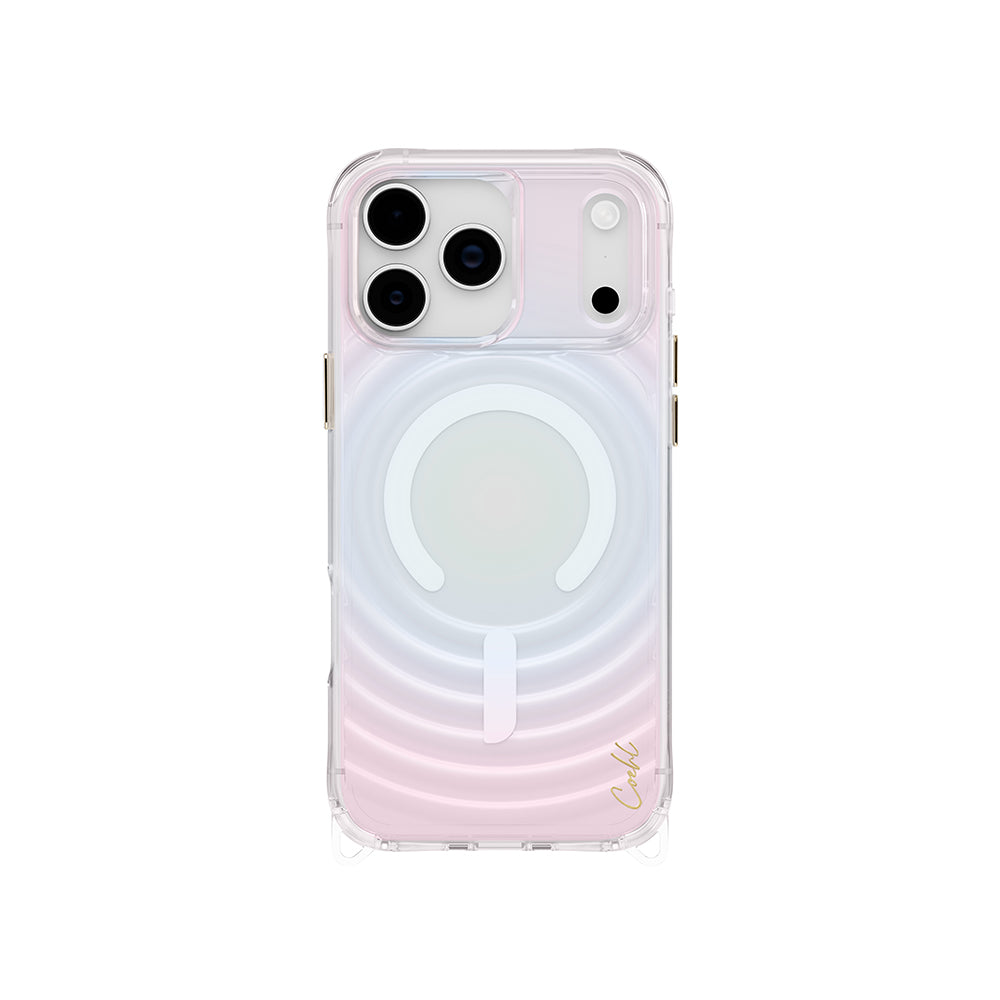 iPhone 17 Pro Kılıf M-safe Şarj Özellikli Renk Geçişli Coehl Vela Kılıf