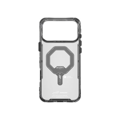 iPhone 17 Pro Kılıf M-safe Şarj Özellikli Şeffaf Airbag Tasarımlı Skinarma Saido Mag-Charge Kılıf