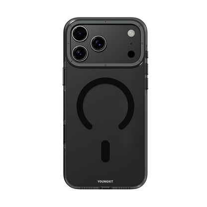 iPhone 17 Pro Kılıf M-safe Şarj Özellikli Şeffaf Youngkit Crystal Shield Serisi Kılıf