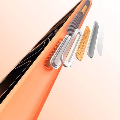 iPhone 17 Pro Kılıf M-safe Şarj Özellikli Standlı Airbag Tasarımlı Mutural Air Shield Serisi Kılıf