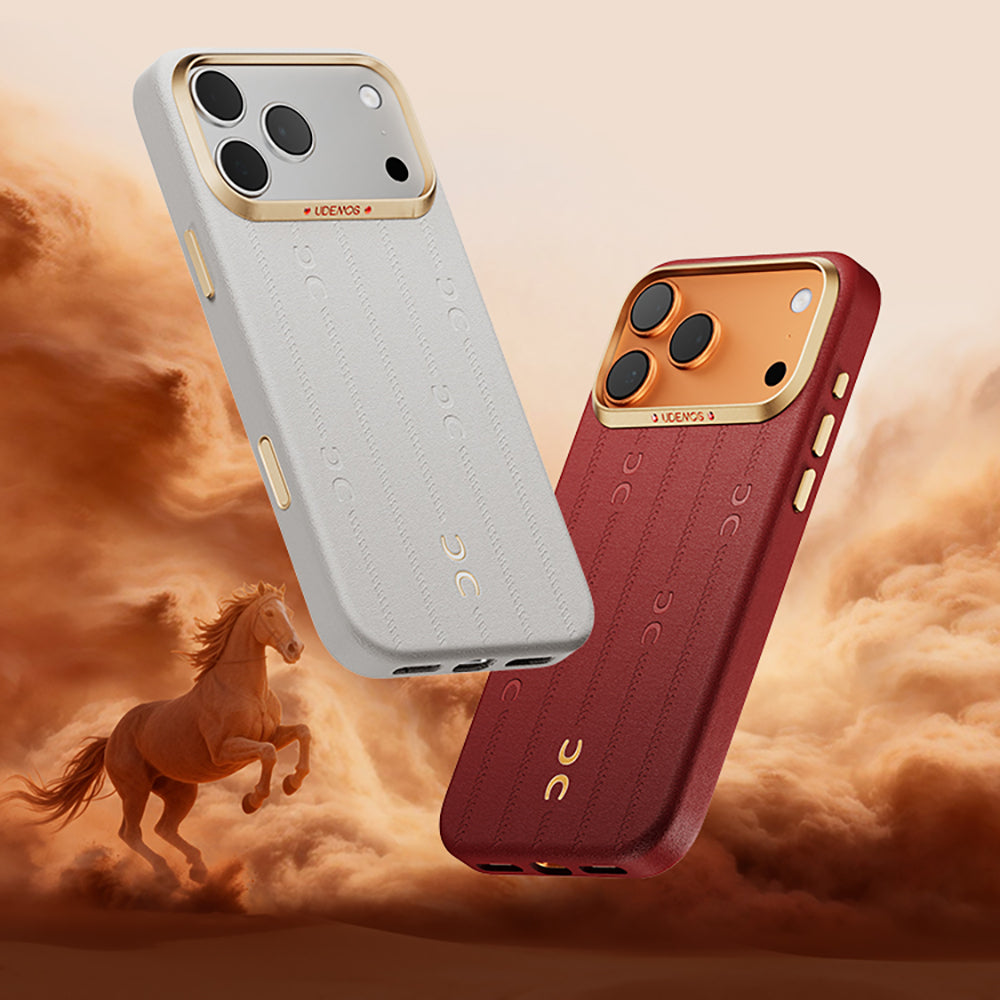 iPhone 17 Pro Kılıf M-Safe Şarj Özellikli Udemos Wind Serisi Kılıf
