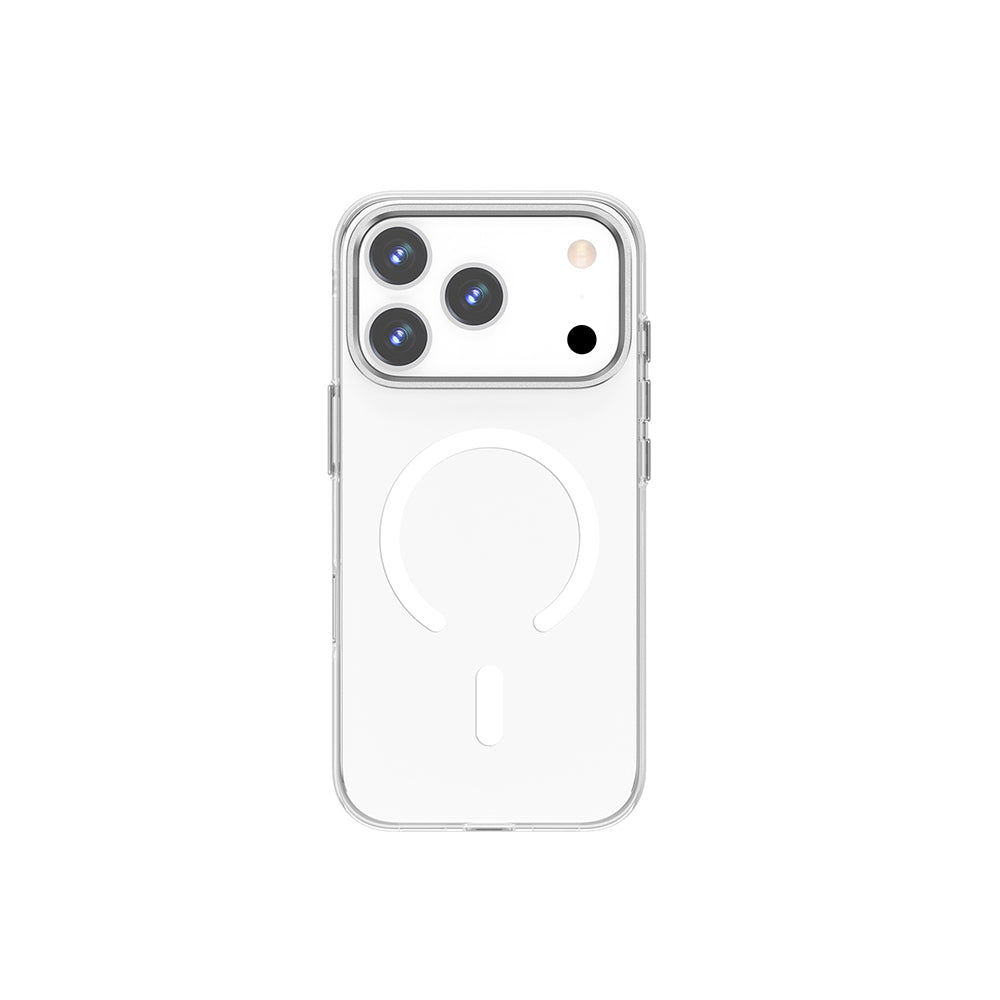 iPhone 17 Pro Kılıf M-safe Şarj Özellikli Wiwu YXK-208 Invisible Ultra Sert PC Kılıf