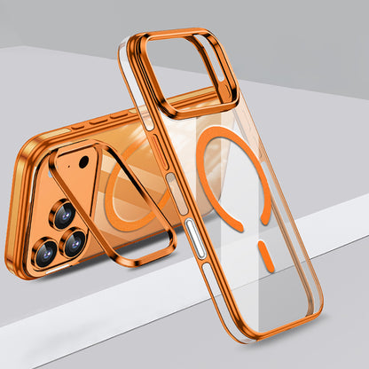 iPhone 17 Pro Kılıf M-safe Şarj Özellikli Wlons Standlı Efsane Kılıf