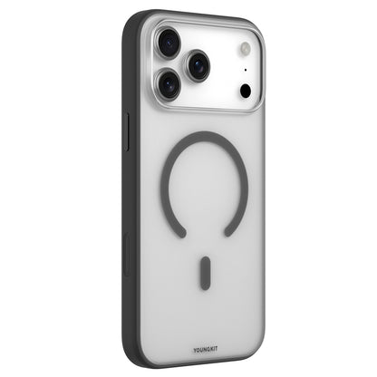 iPhone 17 Pro Kılıf M-safe Şarj Özellikli Youngkit Clear Serisi Kılıf