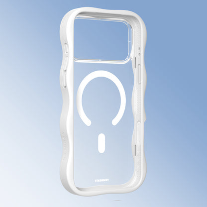 iPhone 17 Pro Kılıf M-safe Şarj Özellikli Youngkit Wave Matte Serisi Kılıf