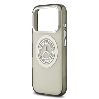 iPhone 17 Pro Kılıf Mercedes Benz Orijinal Lisanslı M-safe Şarj Özellikli Çift Katmanlı PC Nostaljik Yıldız Dizayn Kılıf