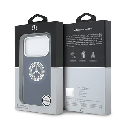 iPhone 17 Pro Kılıf Mercedes Benz Orijinal Lisanslı M-safe Şarj Özellikli Çift Katmanlı PC Nostaljik Yıldız Dizayn Kılıf