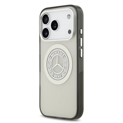 iPhone 17 Pro Kılıf Mercedes Benz OrijinalLisanslı M-safe Şarj Özellikli Çift Katmanlı PC Nostaljik Yıldız Dizayn Kılıf