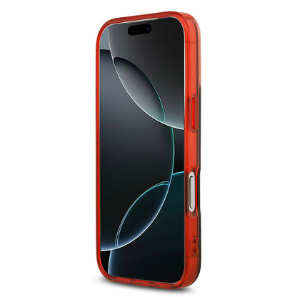 iPhone 17 Pro Kılıf Redbull OrijinalLisanslı M-safe Şarj Özellikli Çift Katmanlı Çizgi Desenli Sert PC MV Kılıf