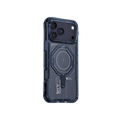 iPhone 17 Pro Kılıf SkinArma M-safe Şarj Özellikli Airbag Tasarımlı Magma Kılıf