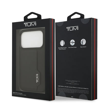 iPhone 17 Pro Kılıf TUMI Orijinal Lisanslı Deri Dikey Kartlıklı Kılıf
