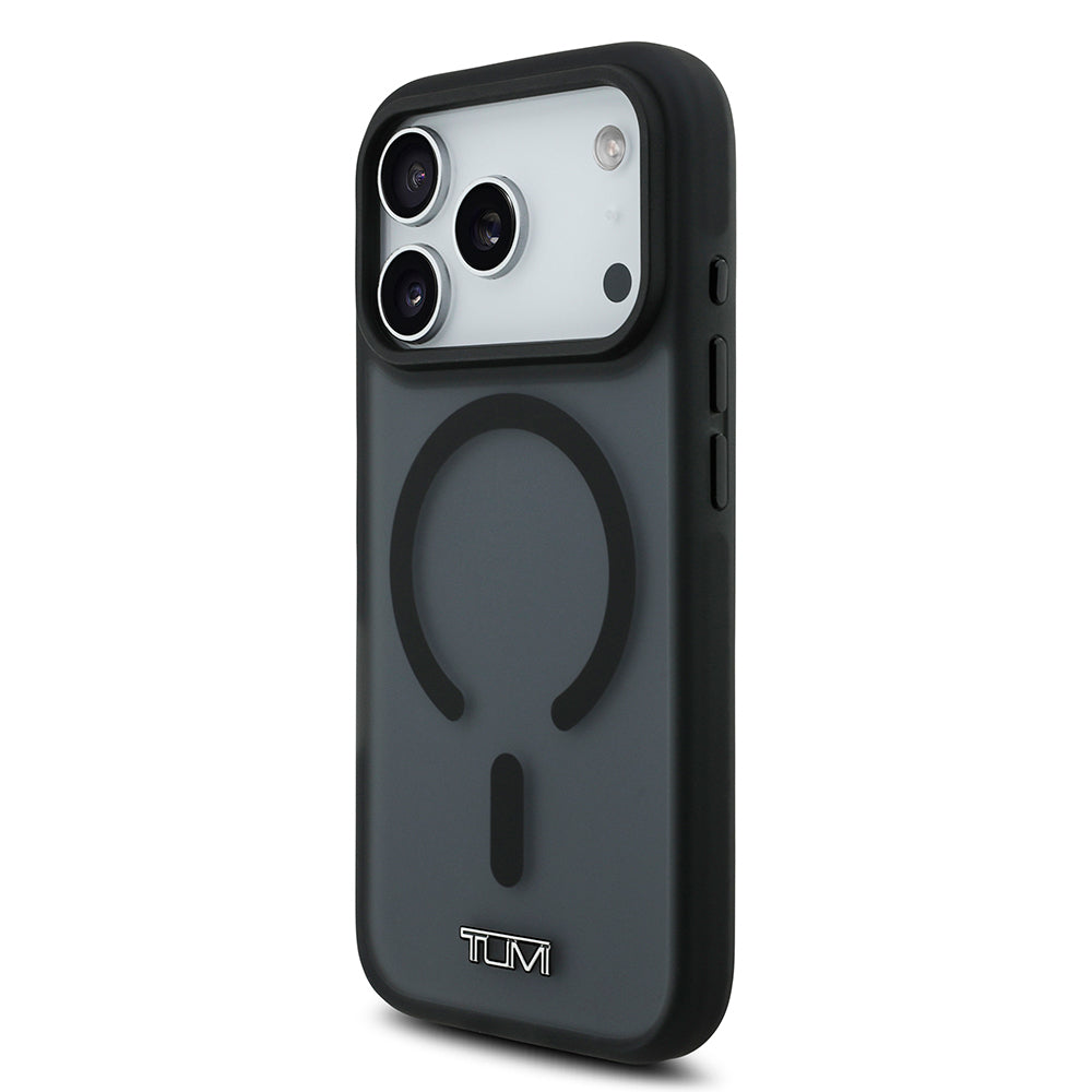 iPhone 17 Pro Kılıf TUMI Orijinal Lisanslı M-safe Şarj Özellikli Buzlu Transparan Kılıf