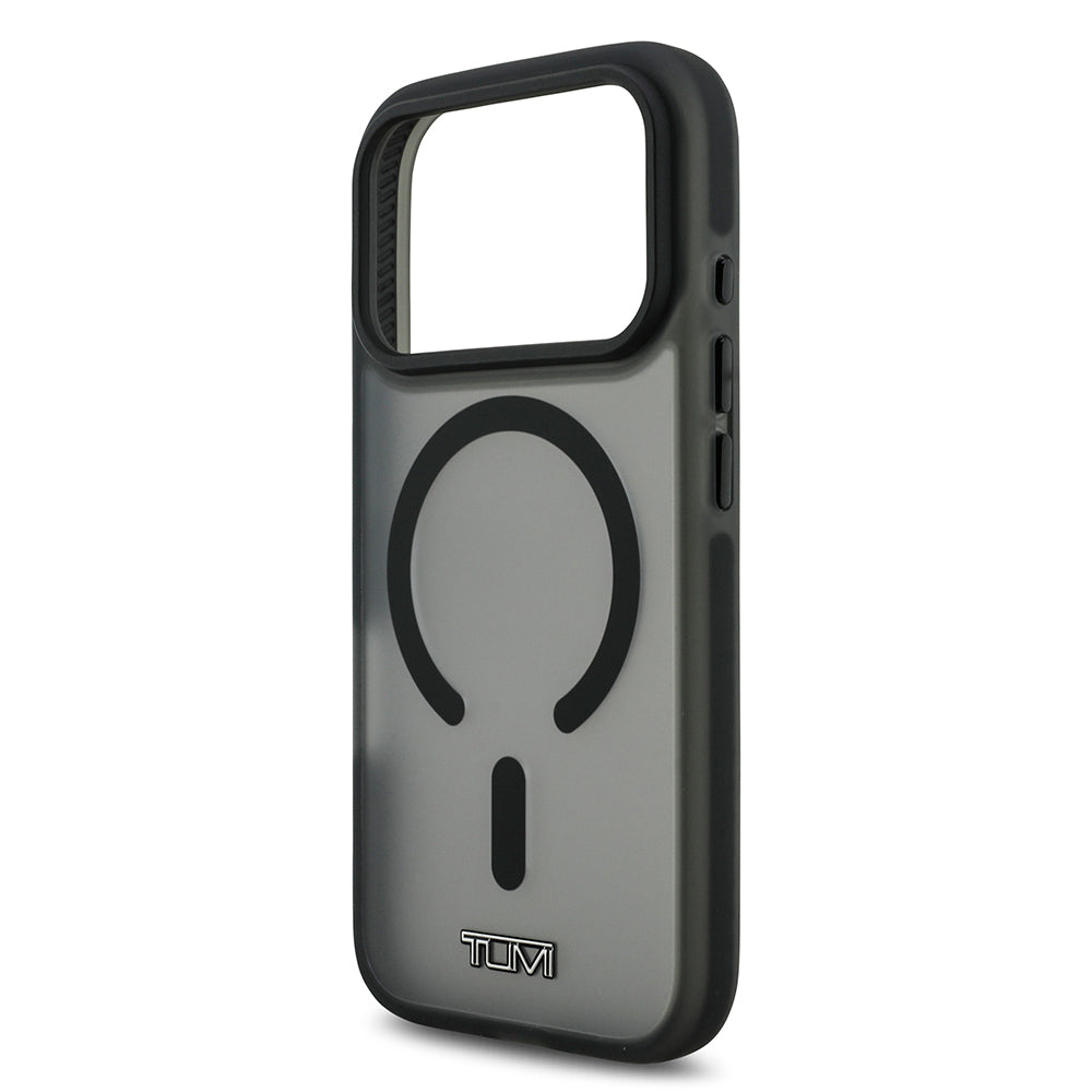 iPhone 17 Pro Kılıf TUMI Orijinal Lisanslı M-safe Şarj Özellikli Buzlu Transparan Kılıf