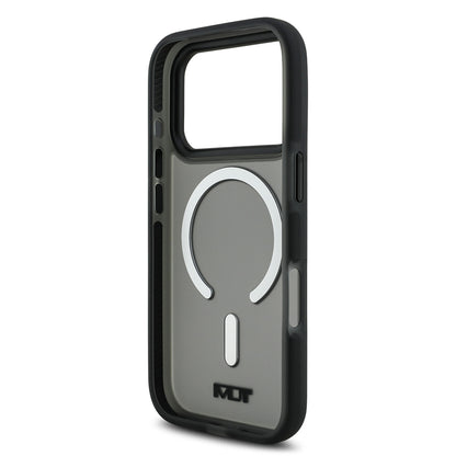 iPhone 17 Pro Kılıf TUMI Orijinal Lisanslı M-safe Şarj Özellikli Buzlu Transparan Kılıf