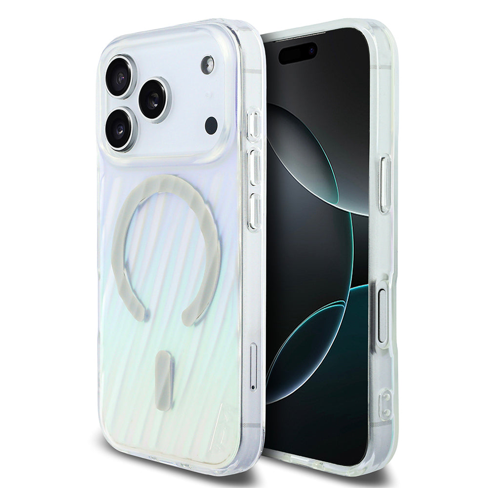 iPhone 17 Pro Kılıf TUMI Orijinal Lisanslı M-safe Şarj Özellikli Transparan Kılıf