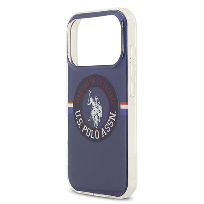 iPhone 17 Pro Kılıf U.S. Polo Assn. Orijinal Lisanslı M-safe Şarj Özellikli IML Stripe Logolu Kılıf