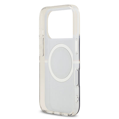 iPhone 17 Pro Kılıf U.S. Polo Assn. Orijinal Lisanslı M-safe Şarj Özellikli IML Stripe Logolu Kılıf