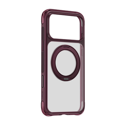iPhone 17 Pro Kılıf Wiwu AG-203 AeroGuard Ultra Serisi M-safe Şarj Özellikli Airbag Tasarımlı Standlı Kılıf