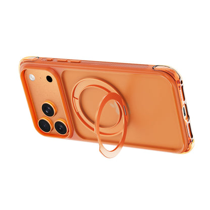 iPhone 17 Pro Kılıf Wiwu AG-203 AeroGuard Ultra Serisi M-safe Şarj Özellikli Airbag Tasarımlı Standlı Kılıf