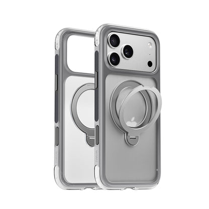 iPhone 17 Pro Kılıf Wiwu AS-203 AeroShield Ultra Serisi M-safe Şarj Özellikli Airbag Tasarımlı Standlı Kılıf