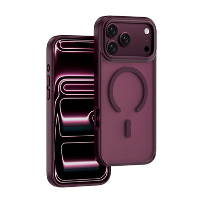 iPhone 17 Pro Kılıf Wiwu FGG-012 ArmorPro Serisi M-safe Şarj Özellikli Parmak İzi Bırakmayan Kılıf