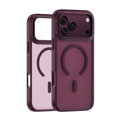 iPhone 17 Pro Kılıf Wiwu FGG-012 ArmorPro Serisi M-safe Şarj Özellikli Parmak İzi Bırakmayan Kılıf