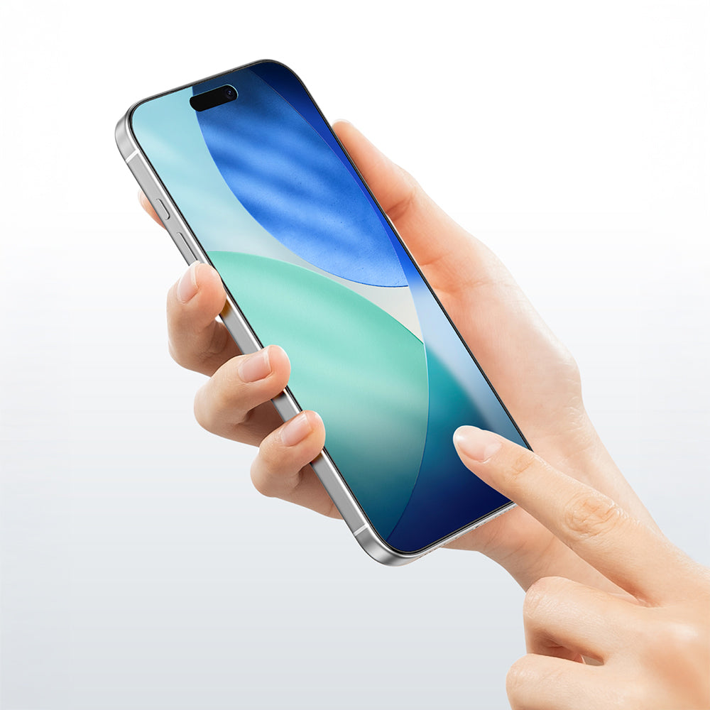 iPhone 17 Pro Max Amazingthing Radix Parmak İzi Bırakmayan Temperli Cam Ekran Koruyucu