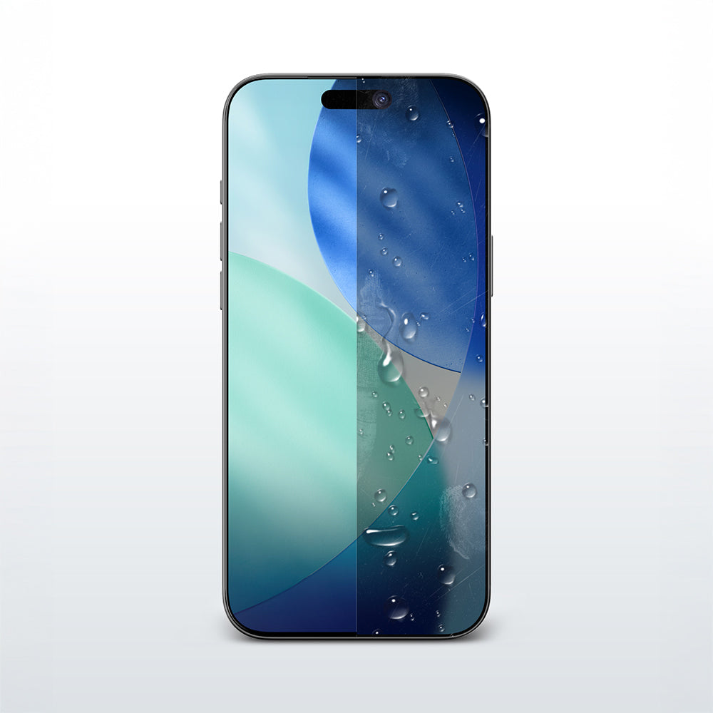 iPhone 17 Pro Max Amazingthing Radix Parmak İzi Bırakmayan Temperli Cam Ekran Koruyucu