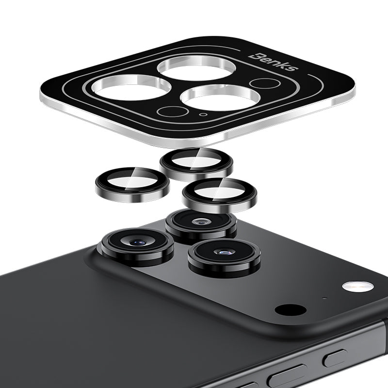 iPhone 17 Pro Max Benks DR Safir Kamera Lens Koruyucu