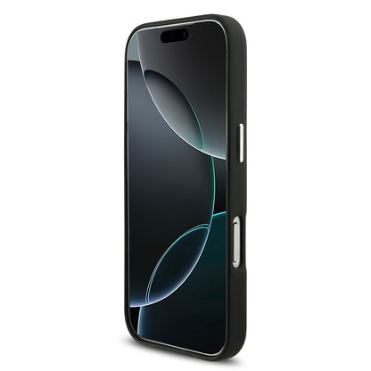 iPhone 17 Pro Max Kılıf Aston Martin Orijinal Lisanslı M-safe Şarj Özellikli Metal Logolu PU Deri Kılıf